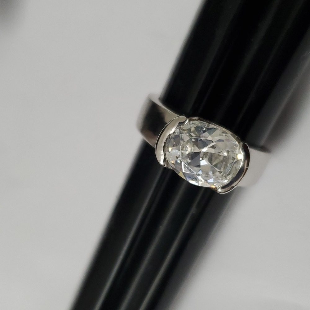 2 Cttw Sterling Silver 925 Solitaire Ring - Picture 7 of 10